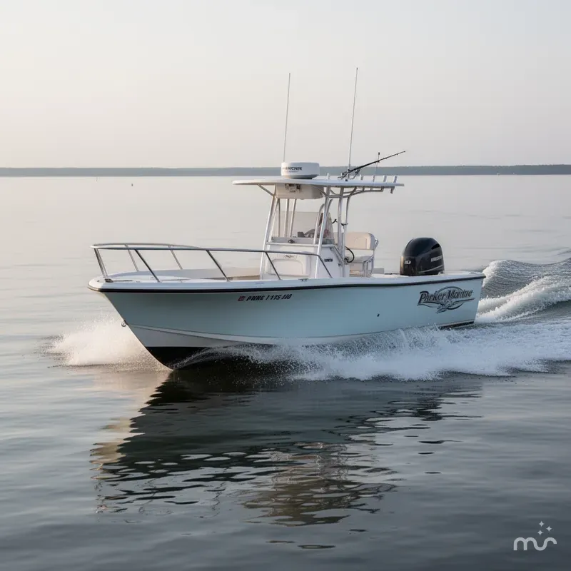 Slide: The Image of Parker Marine 2100 Center Console 1996 - 4
