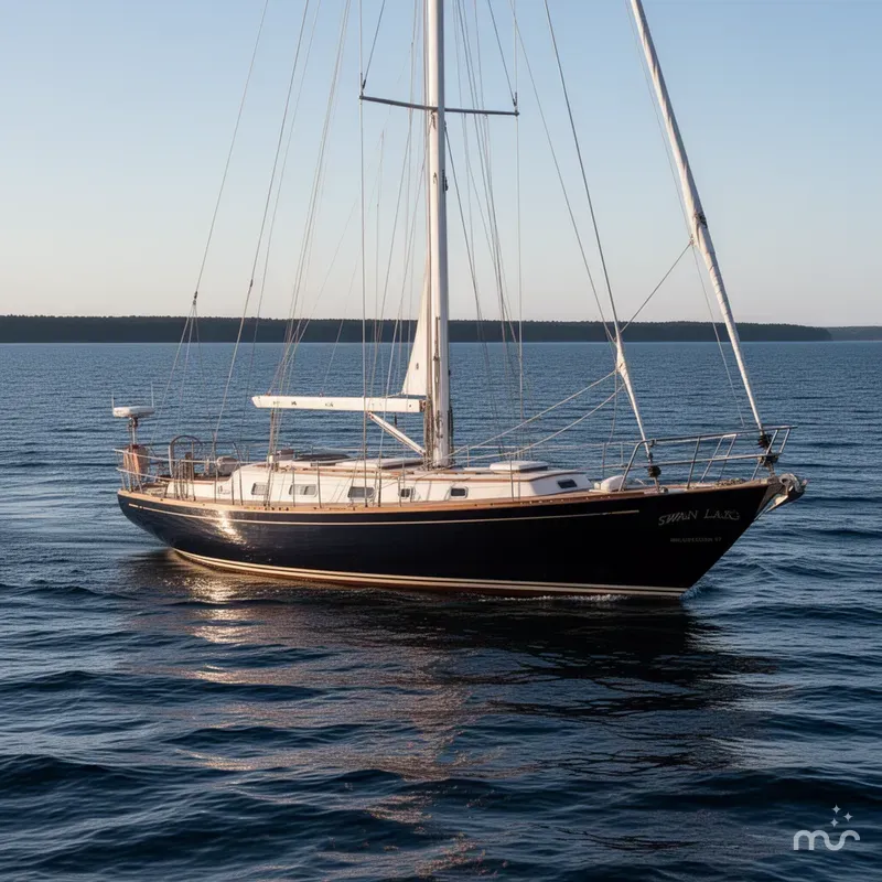 Slide: The Image of Nautor Swan 57 Ketch 1981 - 2