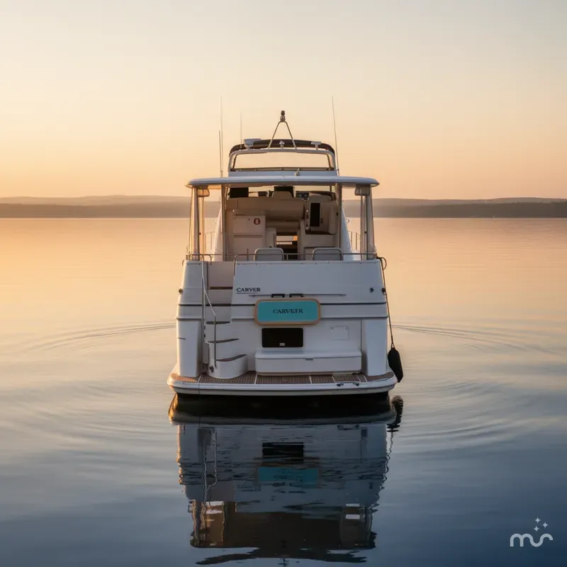 Slide: The Image of Carver Yachts 396 Motor Yacht 2002 - 3