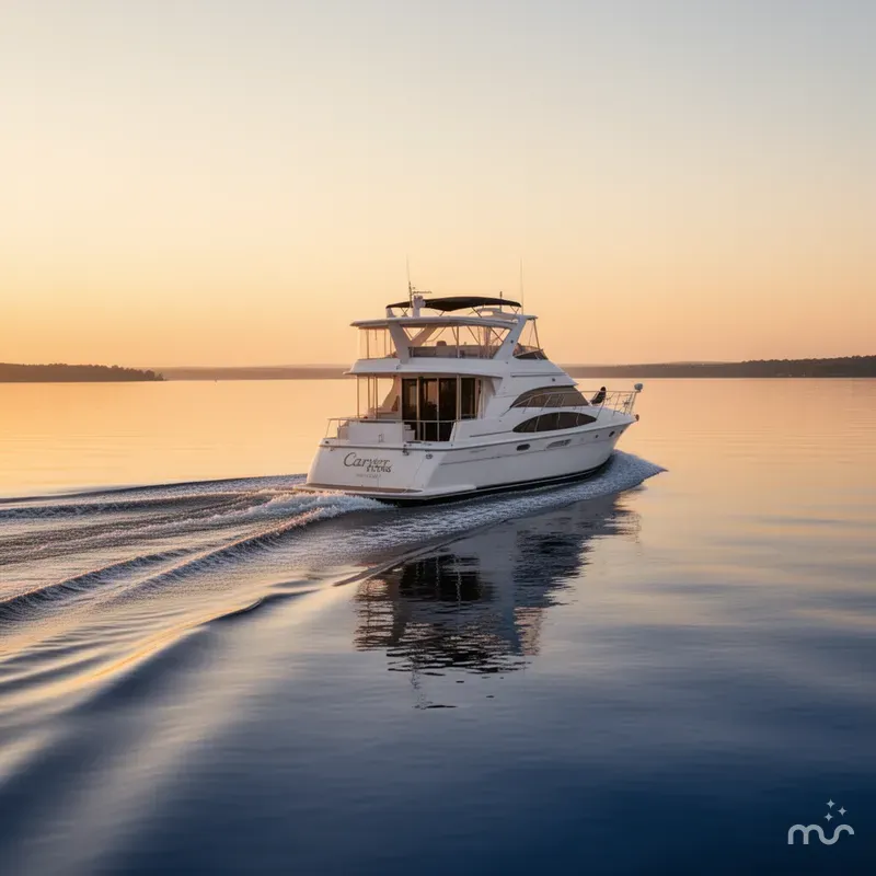 Slide: The Image of Carver Yachts 396 Motor Yacht 2002 - 4