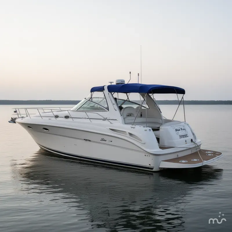 Slide: The Image of Sea Ray 380 Sundancer 2000 - 2