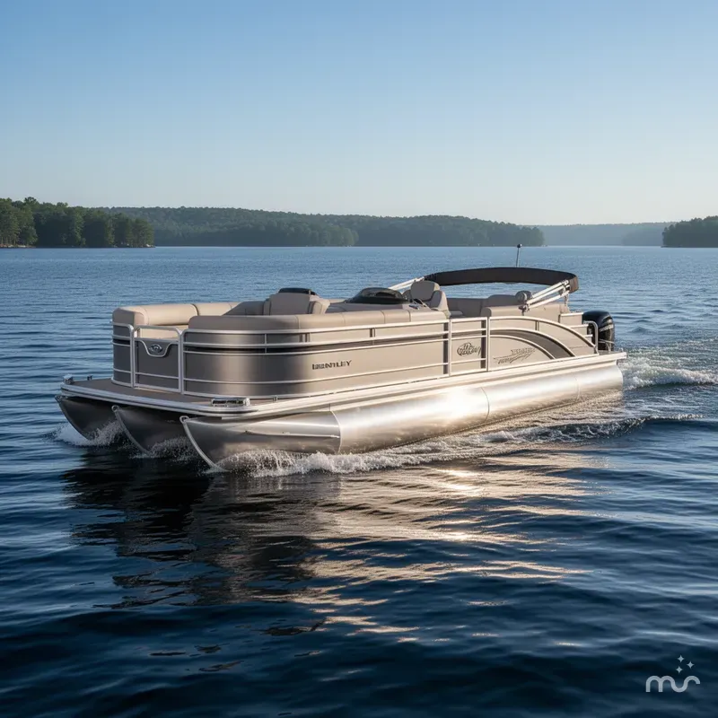 Slide: The Image of Bentley Pontoons Elite 253 SwingBack DC 2026 - 1