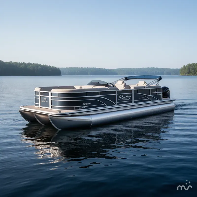 Slide: The Image of Bentley Pontoons Elite 253 SwingBack DC 2026 - 2