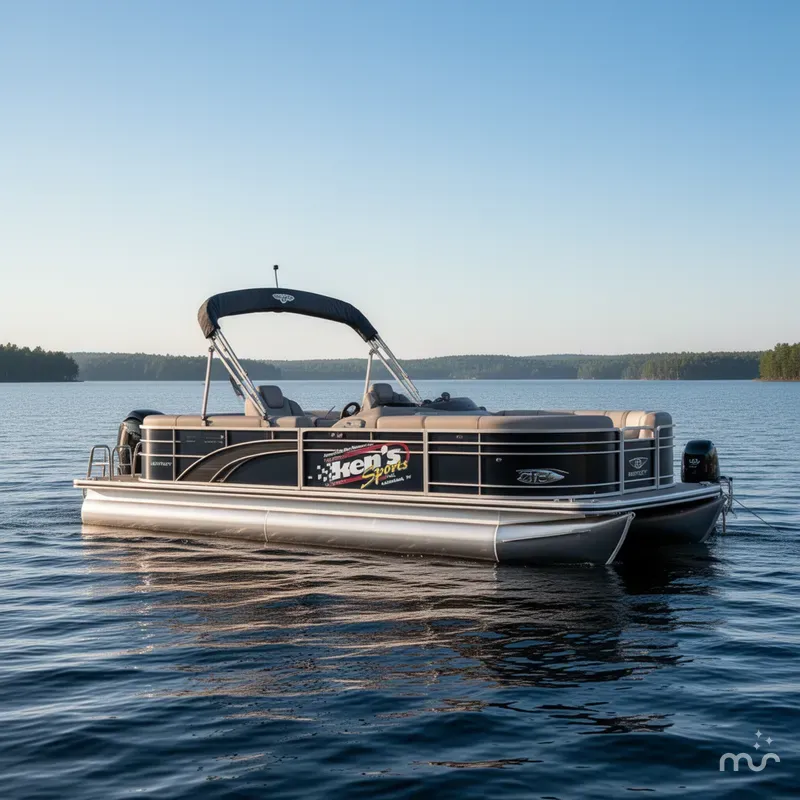 Slide: The Image of Bentley Pontoons Elite 253 Admiral 2027 - 2