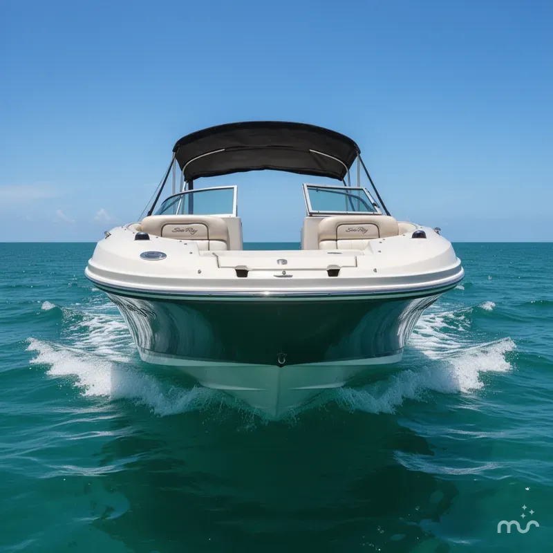 Slide: The Image of Sea Ray 210 Sundeck 2008 - 1
