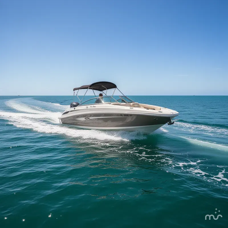 Slide: The Image of Sea Ray 210 Sundeck 2008 - 4