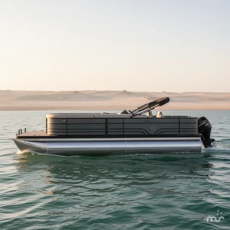 Slide: The Image of Veranda VISTA 22 FRC PLUS2 Pontoon 2027 - 2