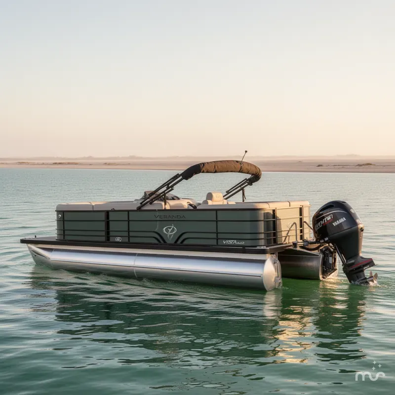 Slide: The Image of Veranda VISTA 22 FRC PLUS2 Pontoon 2027 - 4