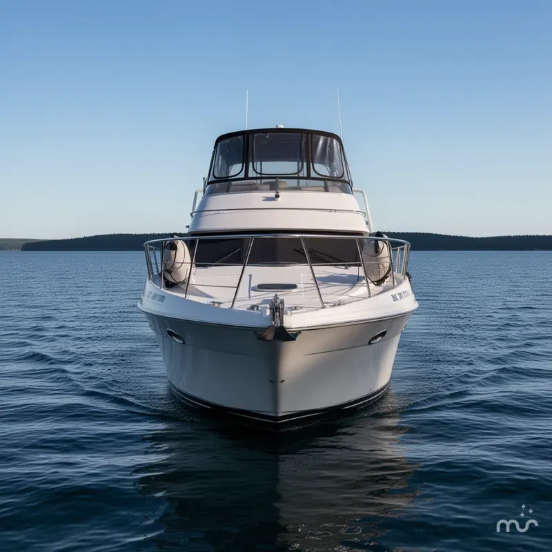 Slide: The Image of Carver Yachts 410 Sport Sedan 2002 - 1