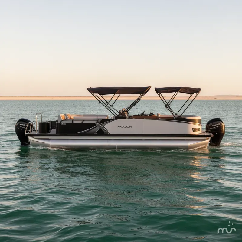 Slide: The Image of Avalon Venture Rear Fish 20 FT 2022 - 2