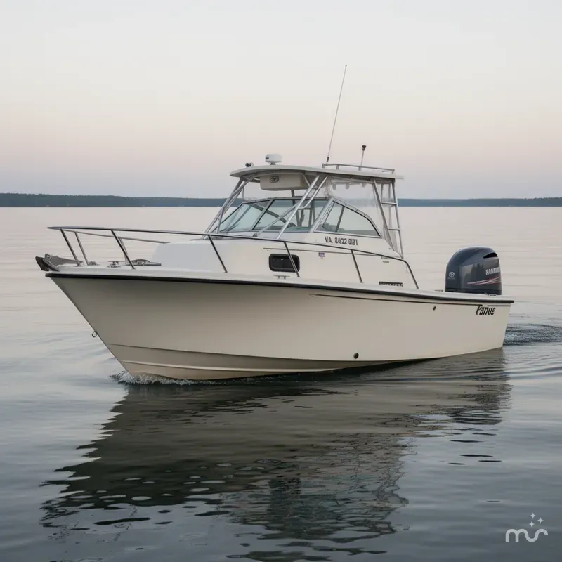 Slide: The Image of Parker Marine 2310 Walkaround 2000 - 2