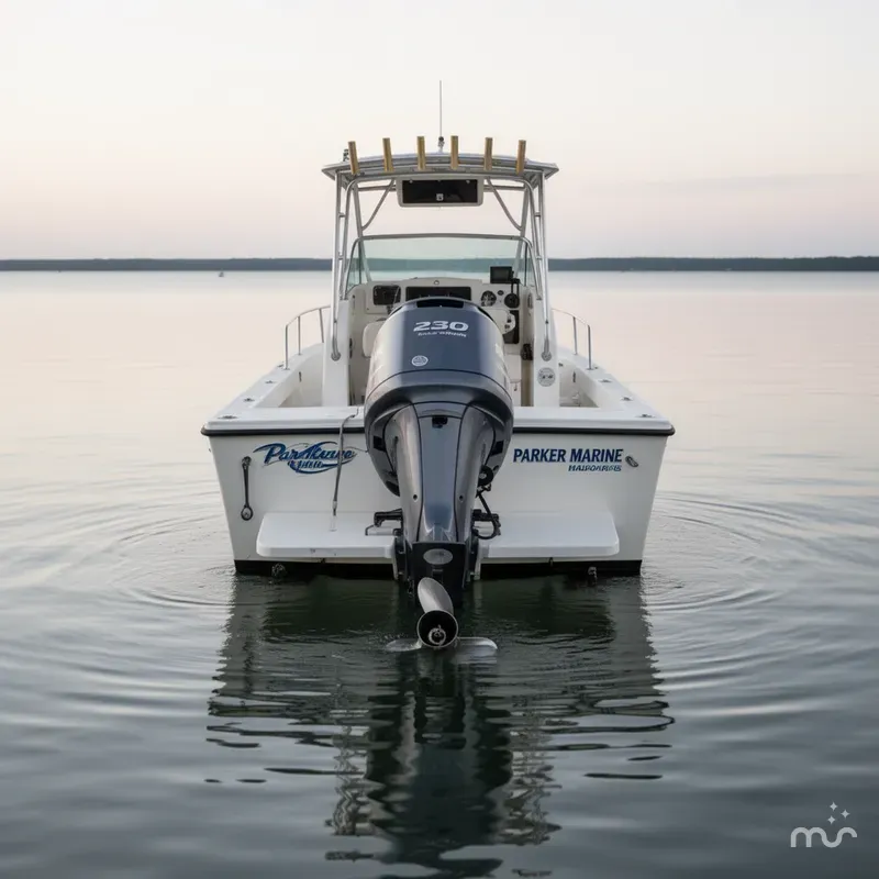 Slide: The Image of Parker Marine 2310 Walkaround 2000 - 3