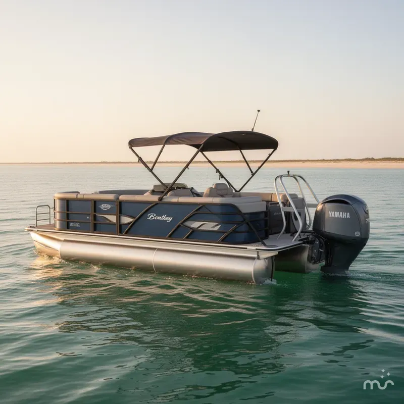 Slide: The Image of Bentley Pontoons Elite 223 Admiral 2026 - 2