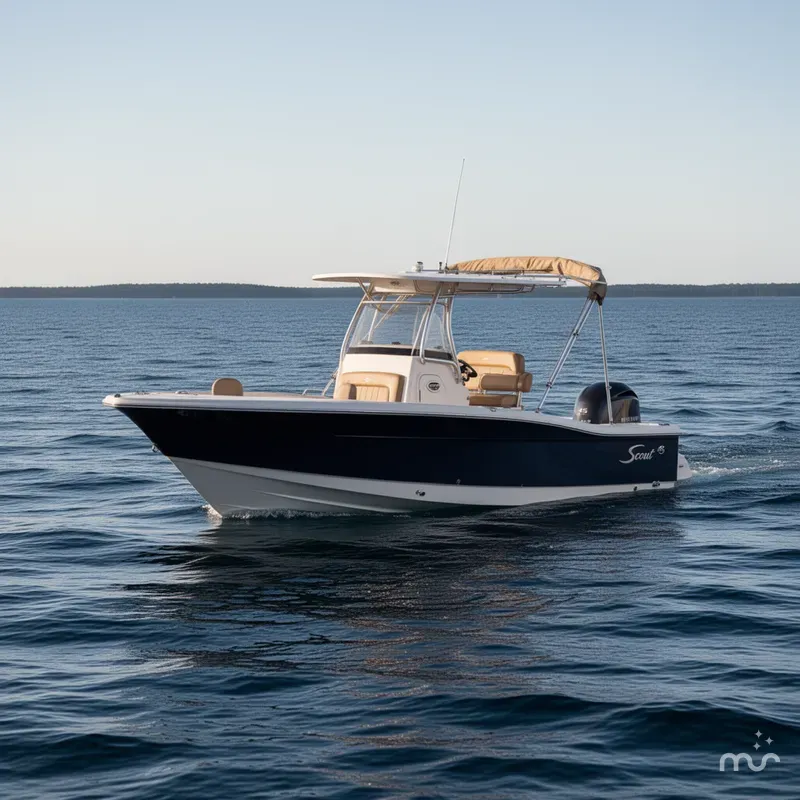 Slide: The Image of Scout 195 Sportfish 2026 - 2