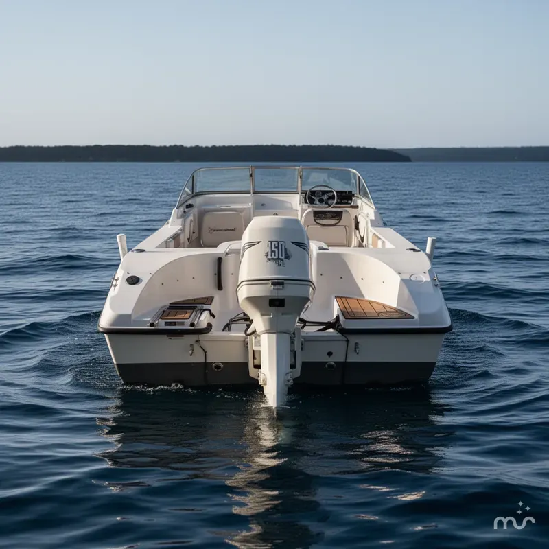 Slide: The Image of Seaswirl Striper 1851 Dual Console OB 2003 - 3