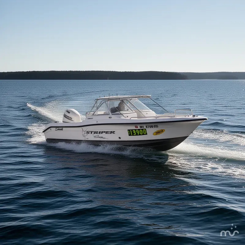 Slide: The Image of Seaswirl Striper 1851 Dual Console OB 2003 - 4