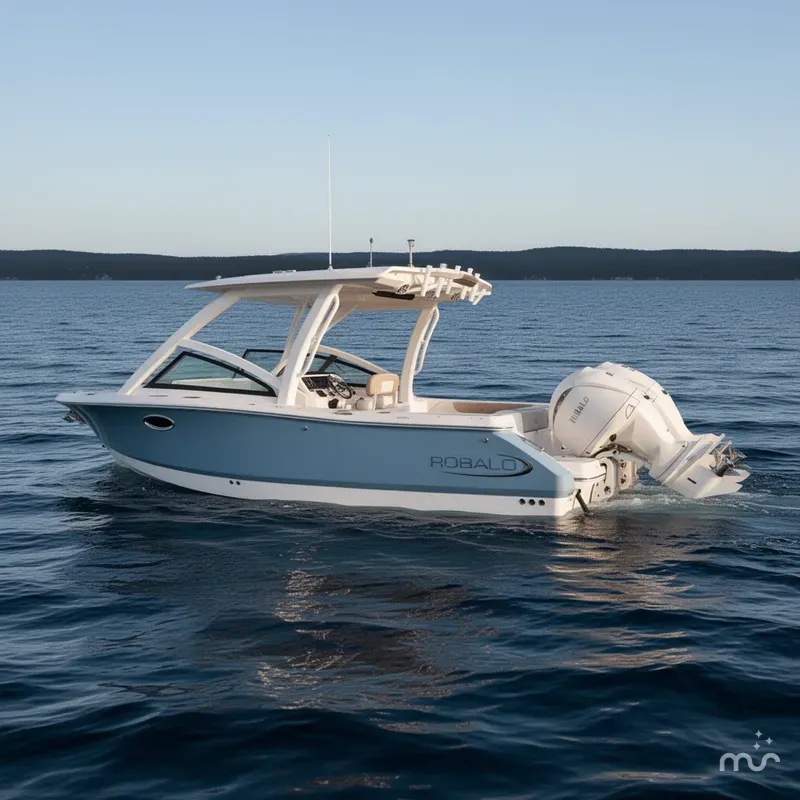 Slide: The Image of Robalo R257 Dual Console 2026 - 2