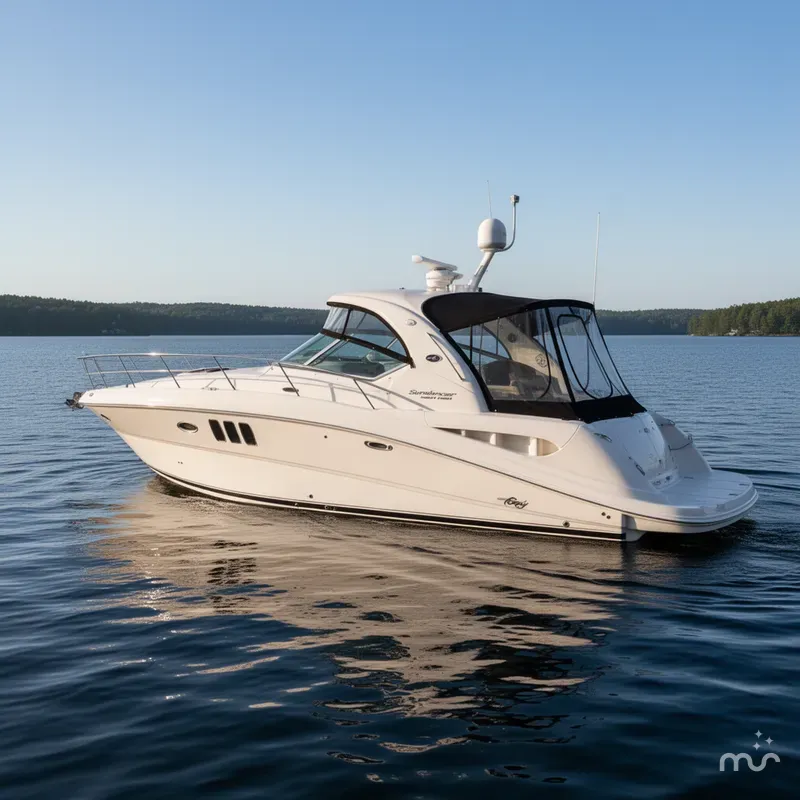 Slide: The Image of Sea Ray 38 Sundancer 2007 - 2