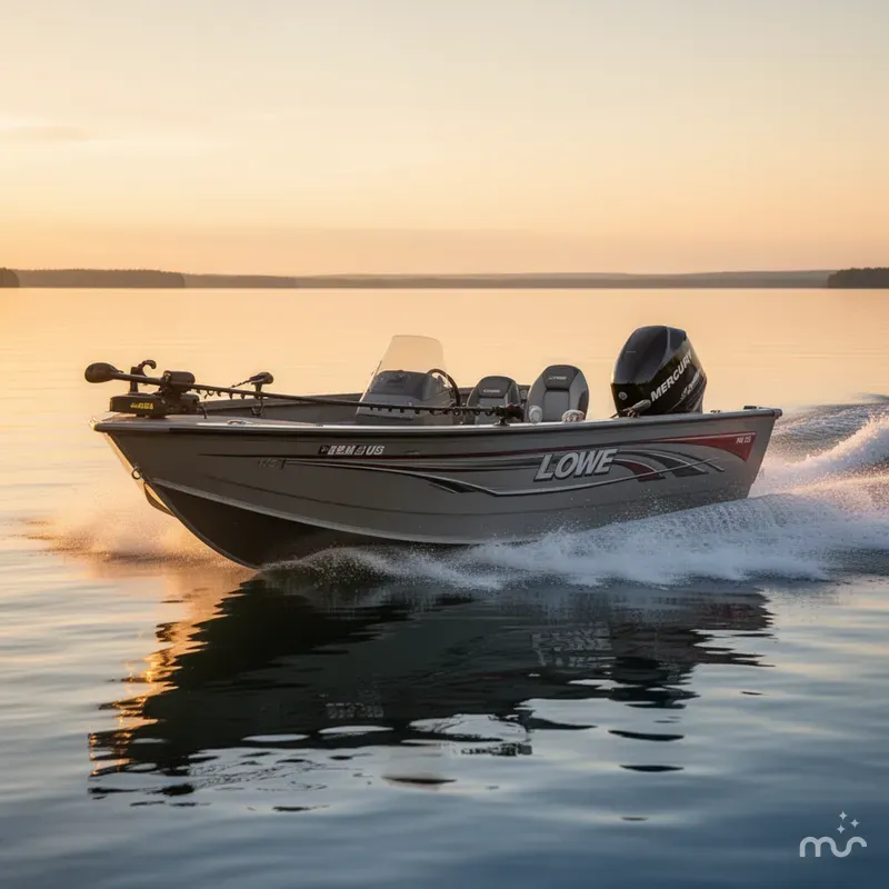 Slide: The Image of Lowe Fishing Machine 175S 2008 - 4