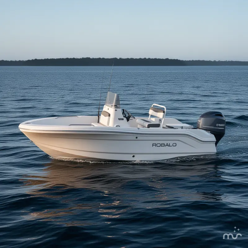 Slide: The Image of Robalo R160 Center Console 2025 - 2