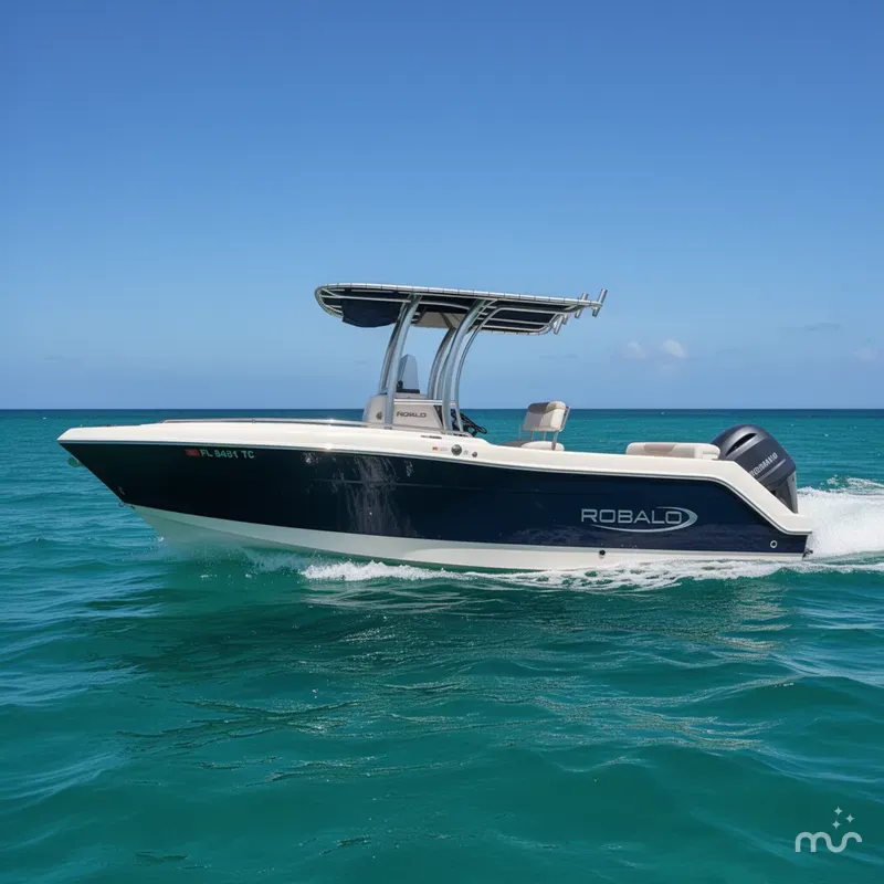 Slide: The Image of Robalo R222 Center Console 2022 - 2