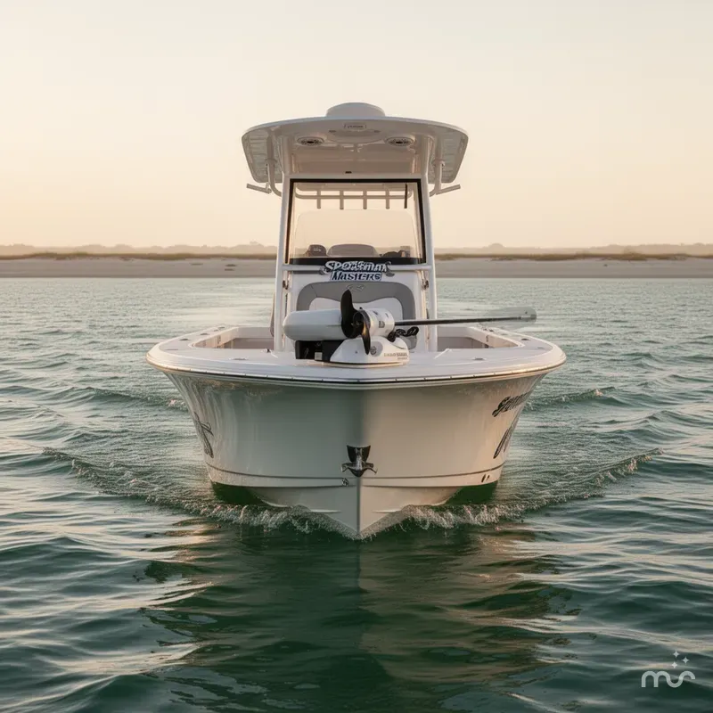 Slide: The Image of Sportsman Masters 267OE Bay Boat 2021 - 1