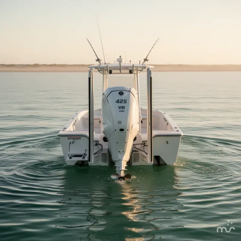 Slide: The Image of Sportsman Masters 267OE Bay Boat 2021 - 3