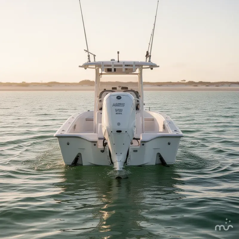 Slide: The Image of Sportsman Masters 267OE Bay Boat 2021 - 3