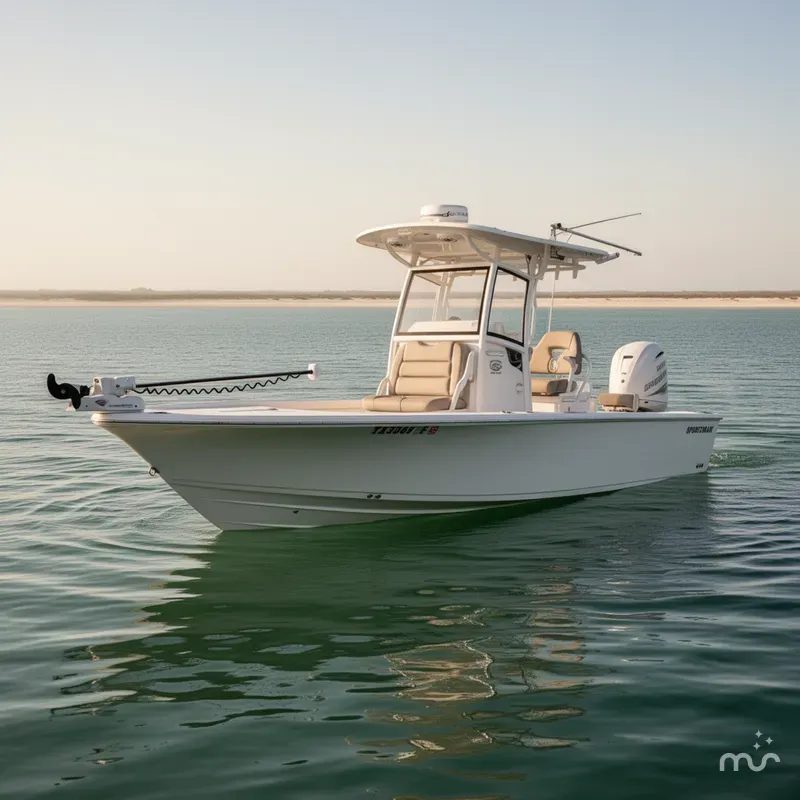 Slide: The Image of Sportsman Masters 267OE Bay Boat 2021 - 4