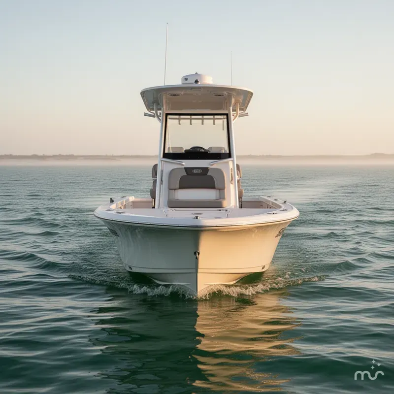 Slide: The Image of Sportsman Masters 267OE Bay Boat 2021 - 1
