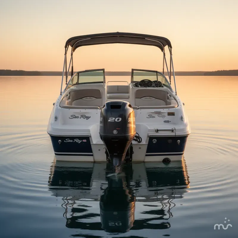 Slide: The Image of Sea Ray 240 Sundeck 2004 - 3