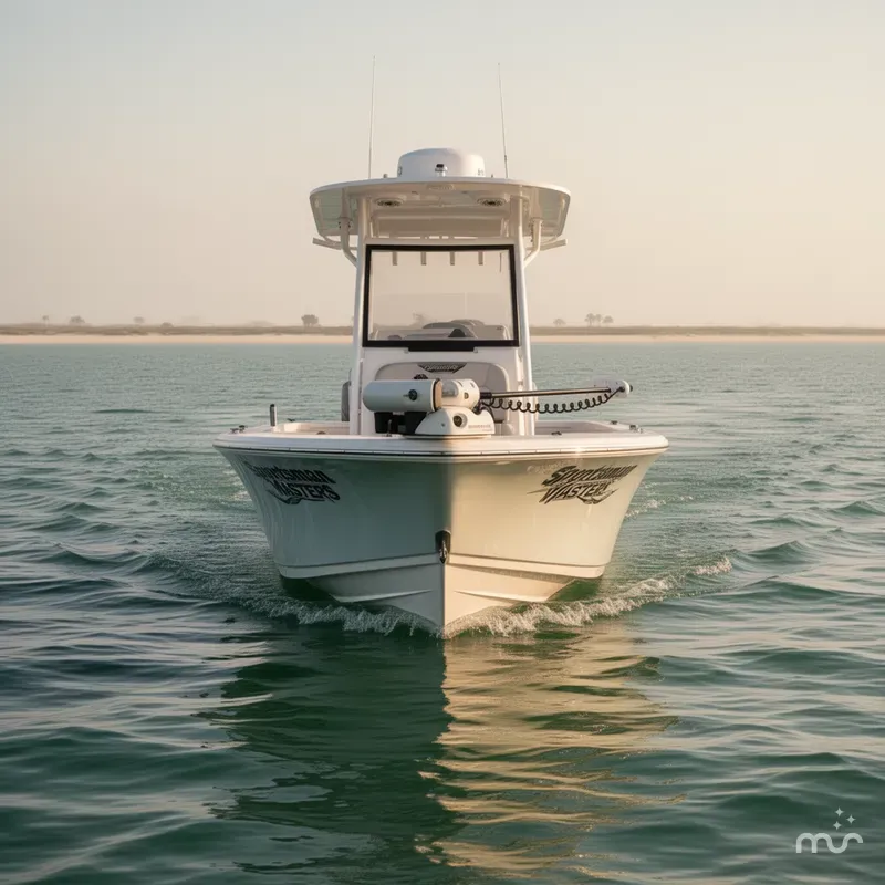 Slide: The Image of Sportsman Masters 267OE Bay Boat 2021 - 1
