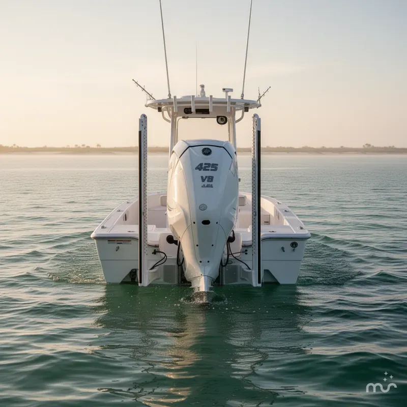 Slide: The Image of Sportsman Masters 267OE Bay Boat 2021 - 3