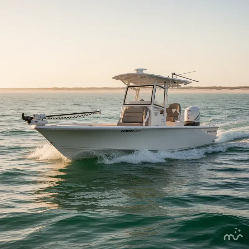 Slide: The Image of Sportsman Masters 267OE Bay Boat 2021 - 4