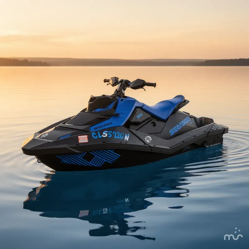 Slide: The Image of Sea-Doo Spark Trixx 2 up iBR Sound System 2023 - 2