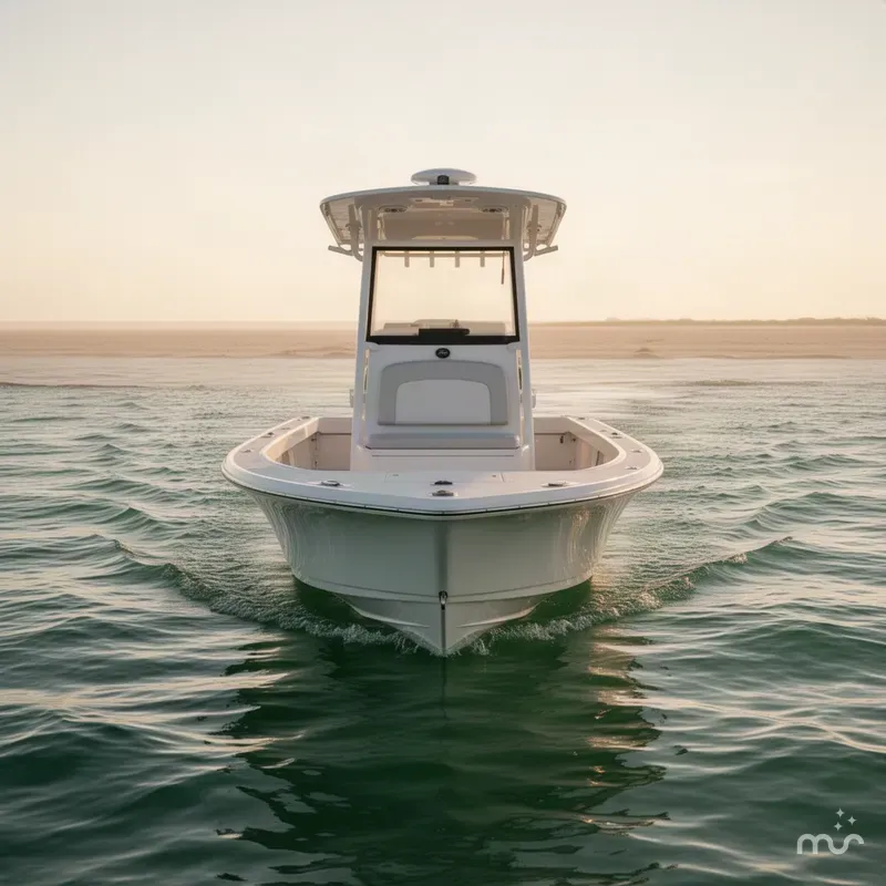 Slide: The Image of Sportsman Masters 267OE Bay Boat 2021 - 1