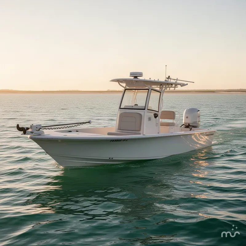 Slide: The Image of Sportsman Masters 267OE Bay Boat 2021 - 4