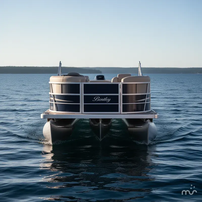 Slide: The Image of Bentley Pontoons 243 Bentley Cruise 2017 - 3