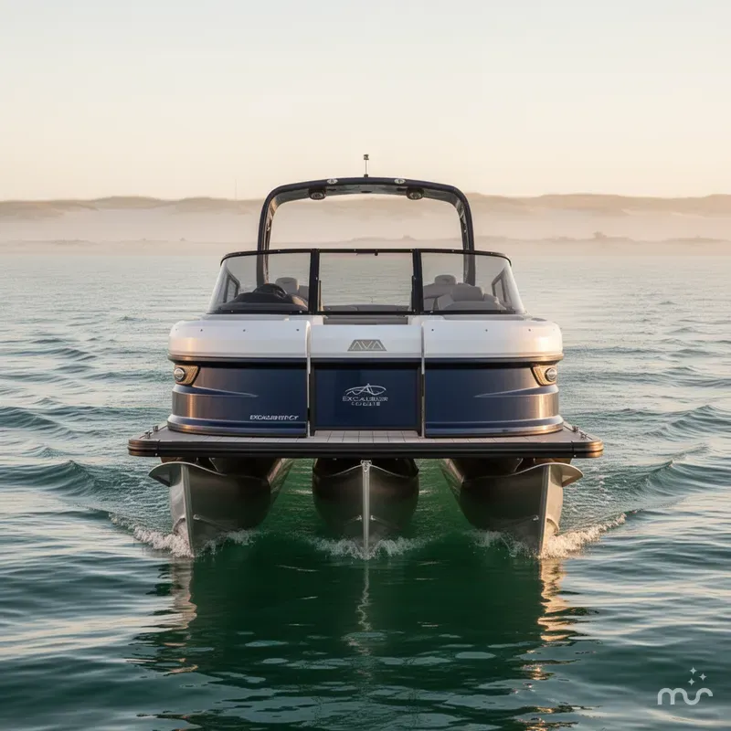 Slide: The Image of Avalon Excalibur LTD Elite Windshield 27 FT 2026 - 1