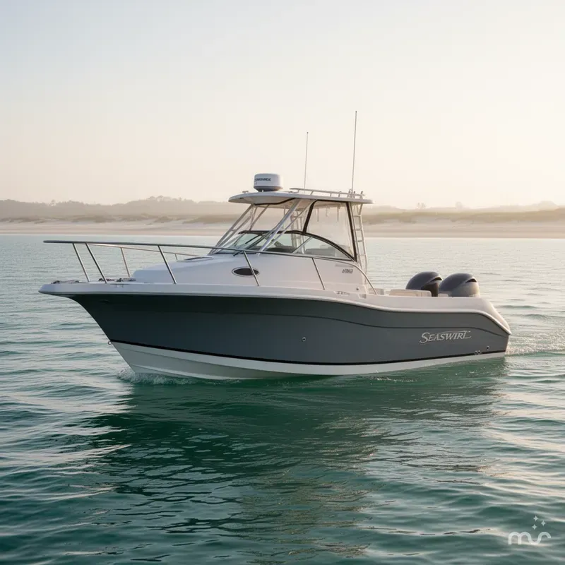 Slide: The Image of Seaswirl 2601 Walkaround O/B 2014 - 2