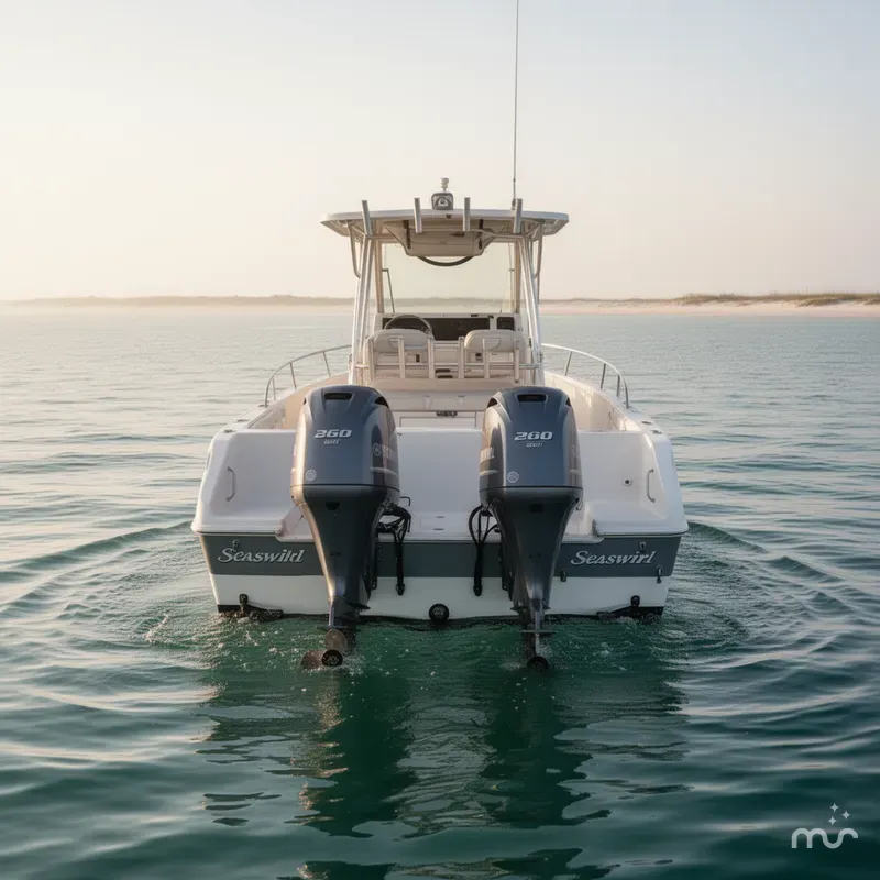 Slide: The Image of Seaswirl 2601 Walkaround O/B 2014 - 3