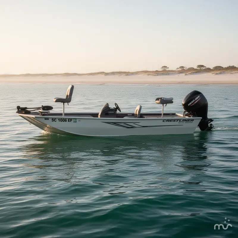Slide: The Image of Crestliner 1600 Storm 2019 - 2