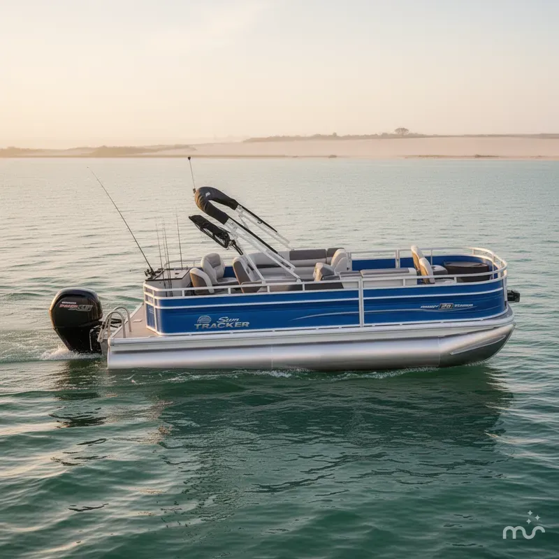 The Image of Sun Tracker Fishin' Barge 20 DLX 2026 - 0