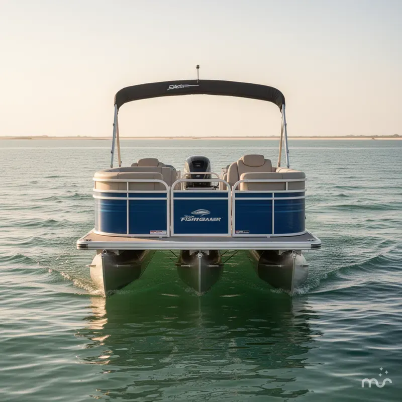 Slide: The Image of Sun Tracker Fishin' Barge 20 DLX 2026 - 1