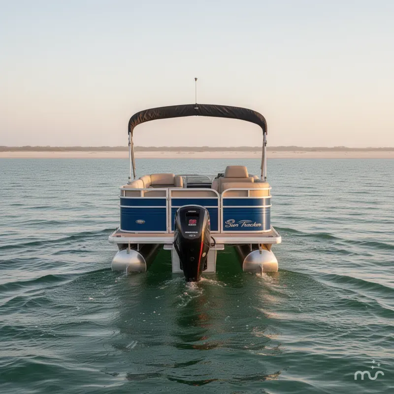 Slide: The Image of Sun Tracker Fishin' Barge 20 DLX 2026 - 3