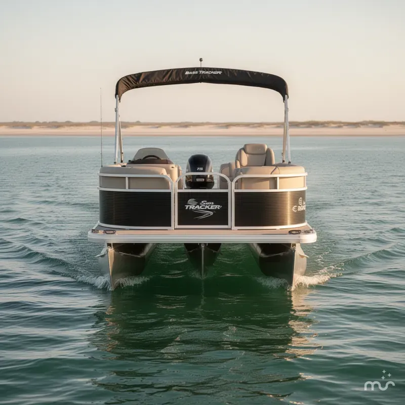 Slide: The Image of Sun Tracker Bass Buggy 18 DLX 2026 - 1