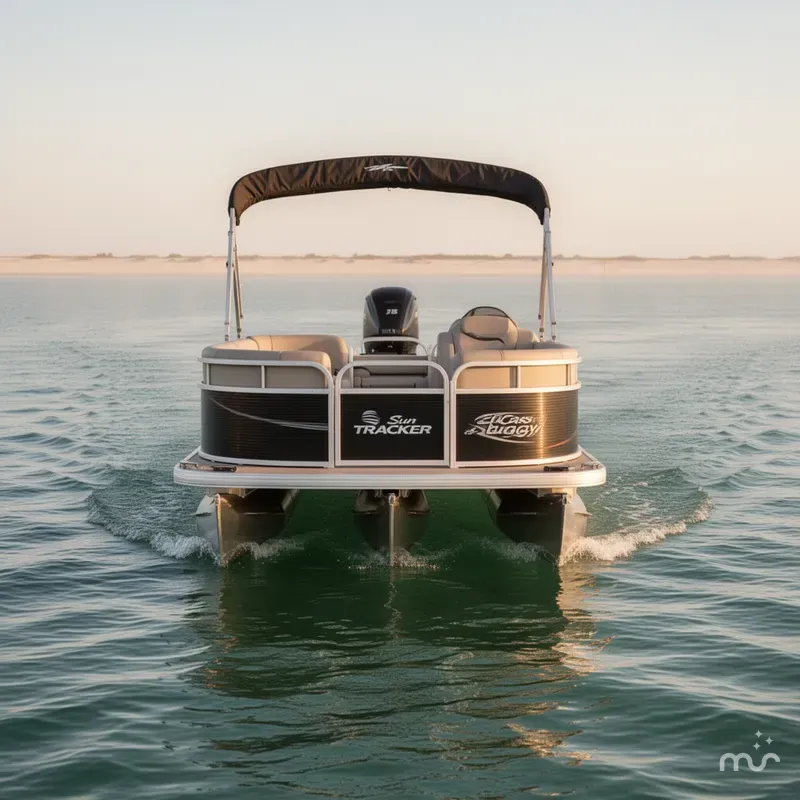 Slide: The Image of Sun Tracker Bass Buggy 18 DLX 2026 - 1