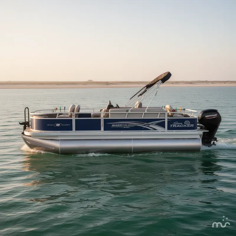 Slide: The Image of Sun Tracker Bass Buggy 18 DLX 2026 - 2