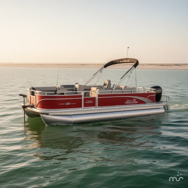 The Image of Sun Tracker Fishin' Barge 22 DLX 2026 - 0