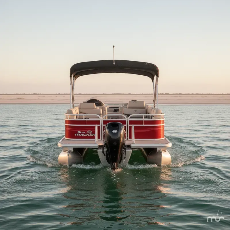 Slide: The Image of Sun Tracker Fishin' Barge 22 DLX 2026 - 3